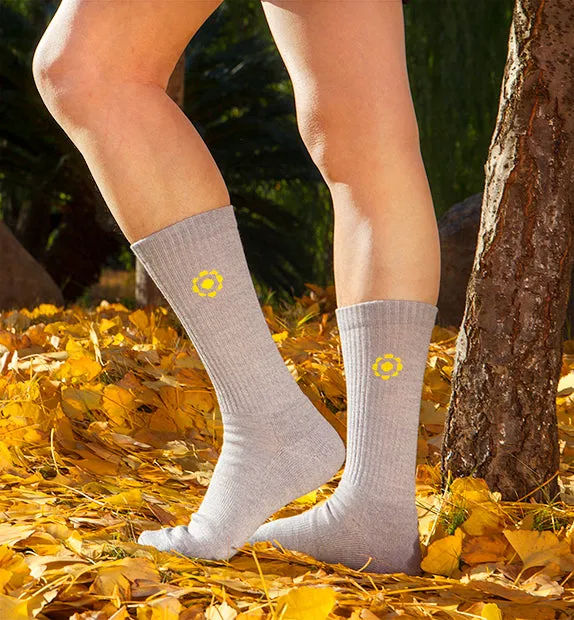 86% Rich Merino Wool Everyday Crew Socks - 6 Pack