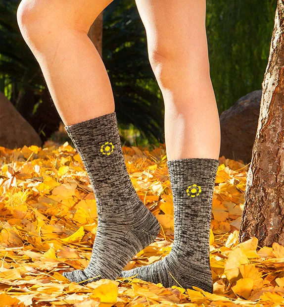 86% Rich Merino Wool Everyday Crew Socks - 6 Pack