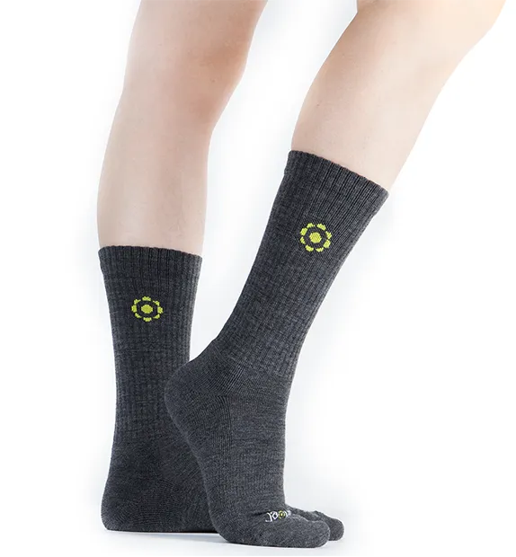 86% Rich Merino Wool Everyday Crew Socks - 6 Pack