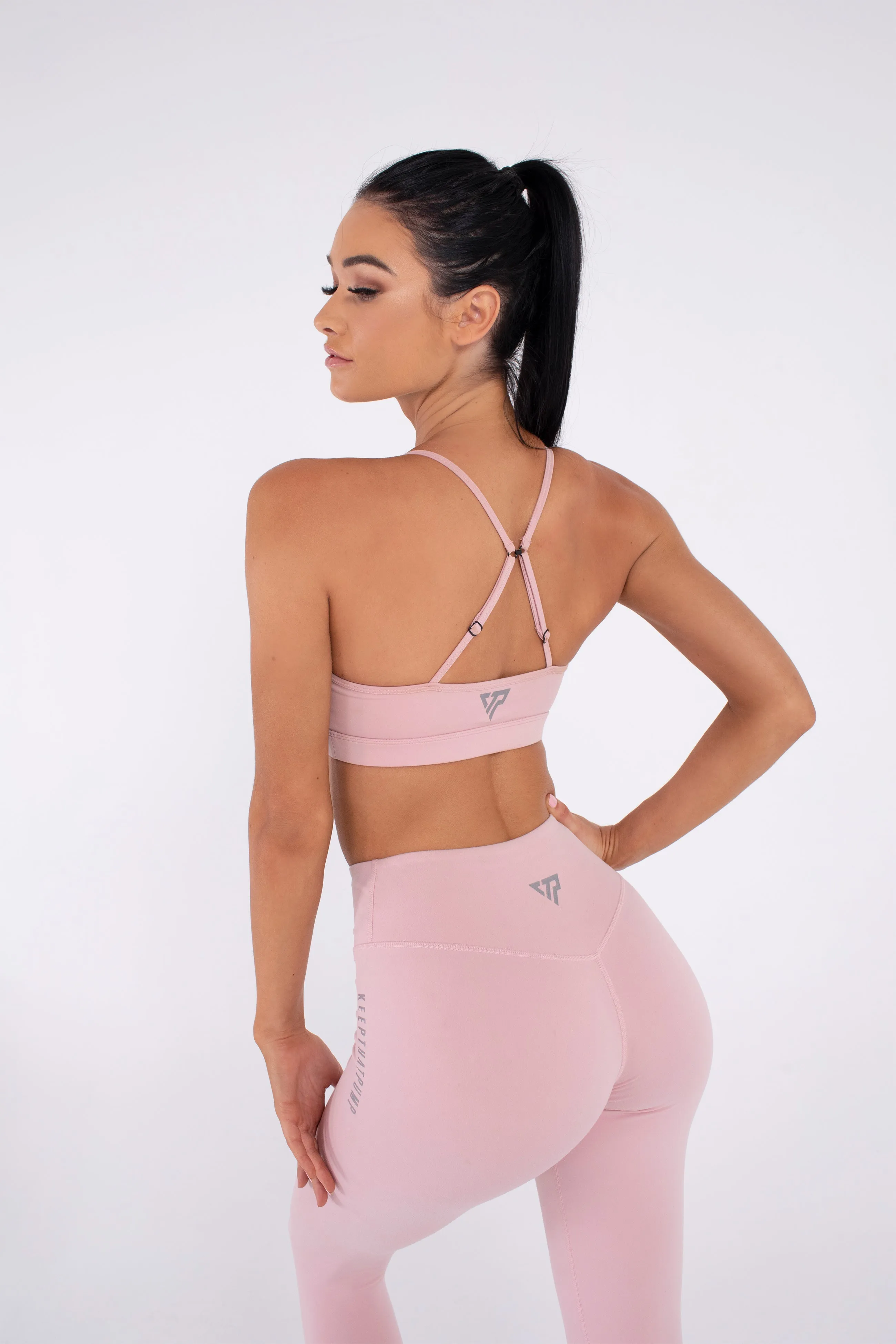 Active Sports Crop - Pink