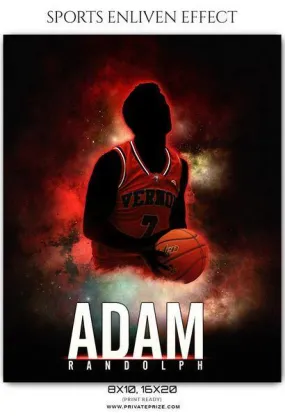 Adam Randolph - Basketball Sports Enliven Effects Photography Template