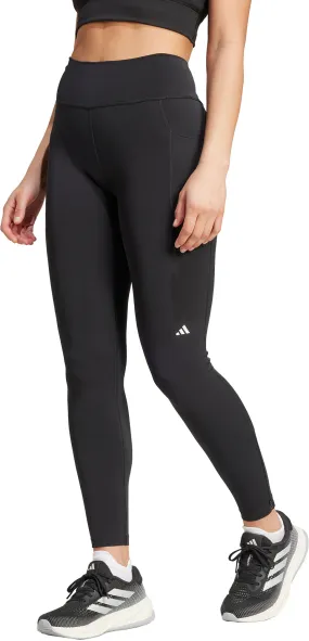 adidas Own The Run Womens Long Running Tights - Black