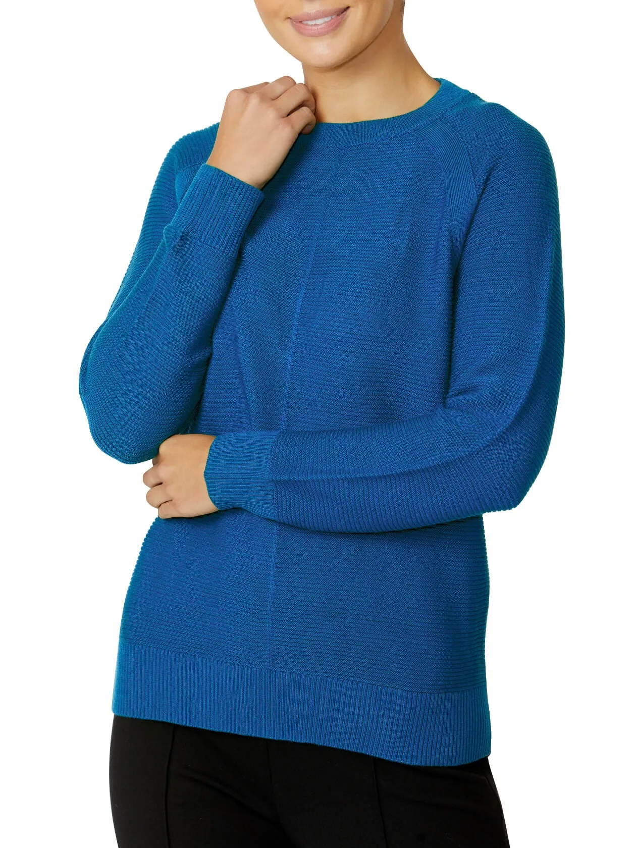 Alexis Blue Knit Sweater