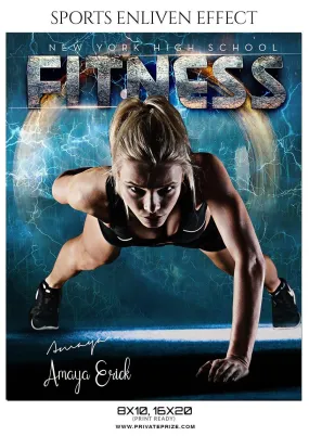 Amaya Erick - Fitness Sports Enliven Effects Photography Template