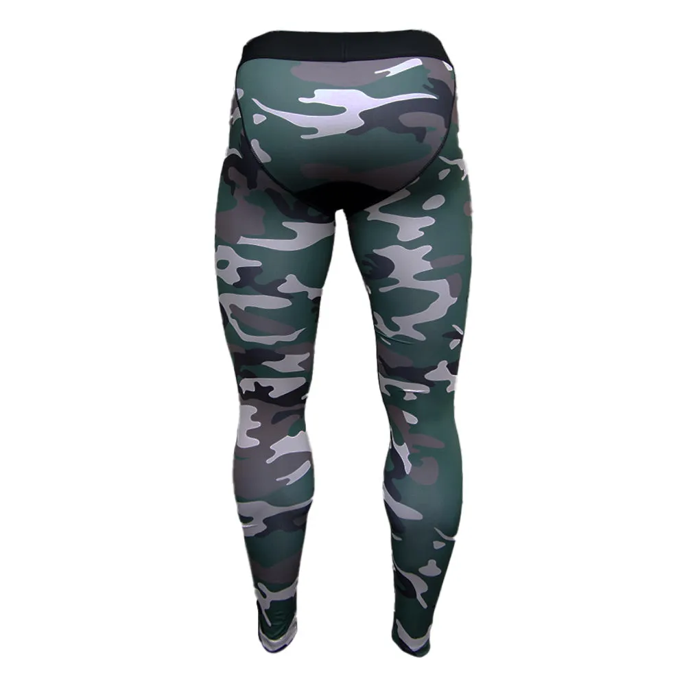 Army Camo Compression Tights