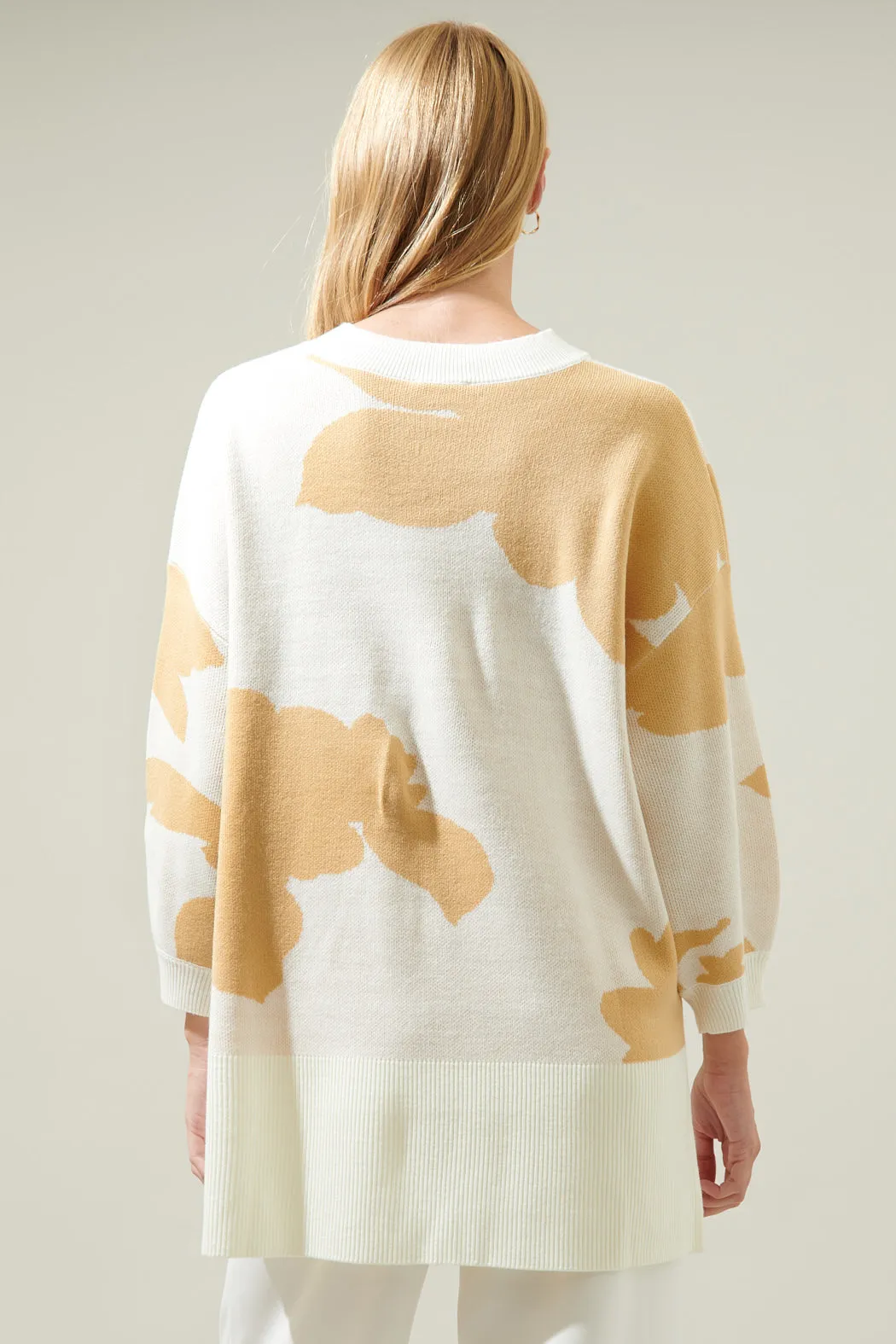 Aurora Sunday Hi Low Tunic Sweater