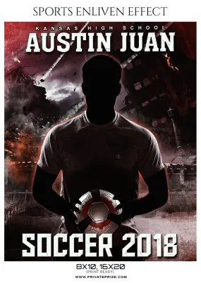 Austin Juan - Soccer Sports Enliven Effects Photography Template