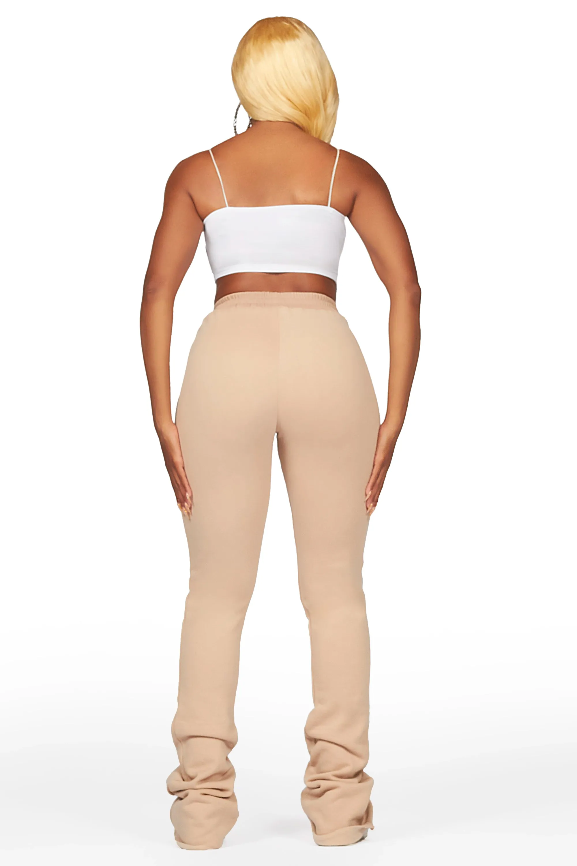 Blakely Beige Super Stacked Pant