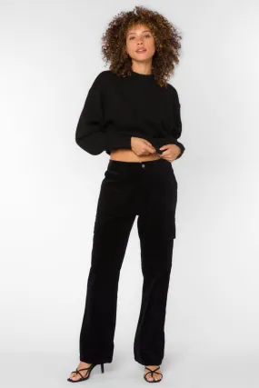 Bradley Black Corduroy Pants