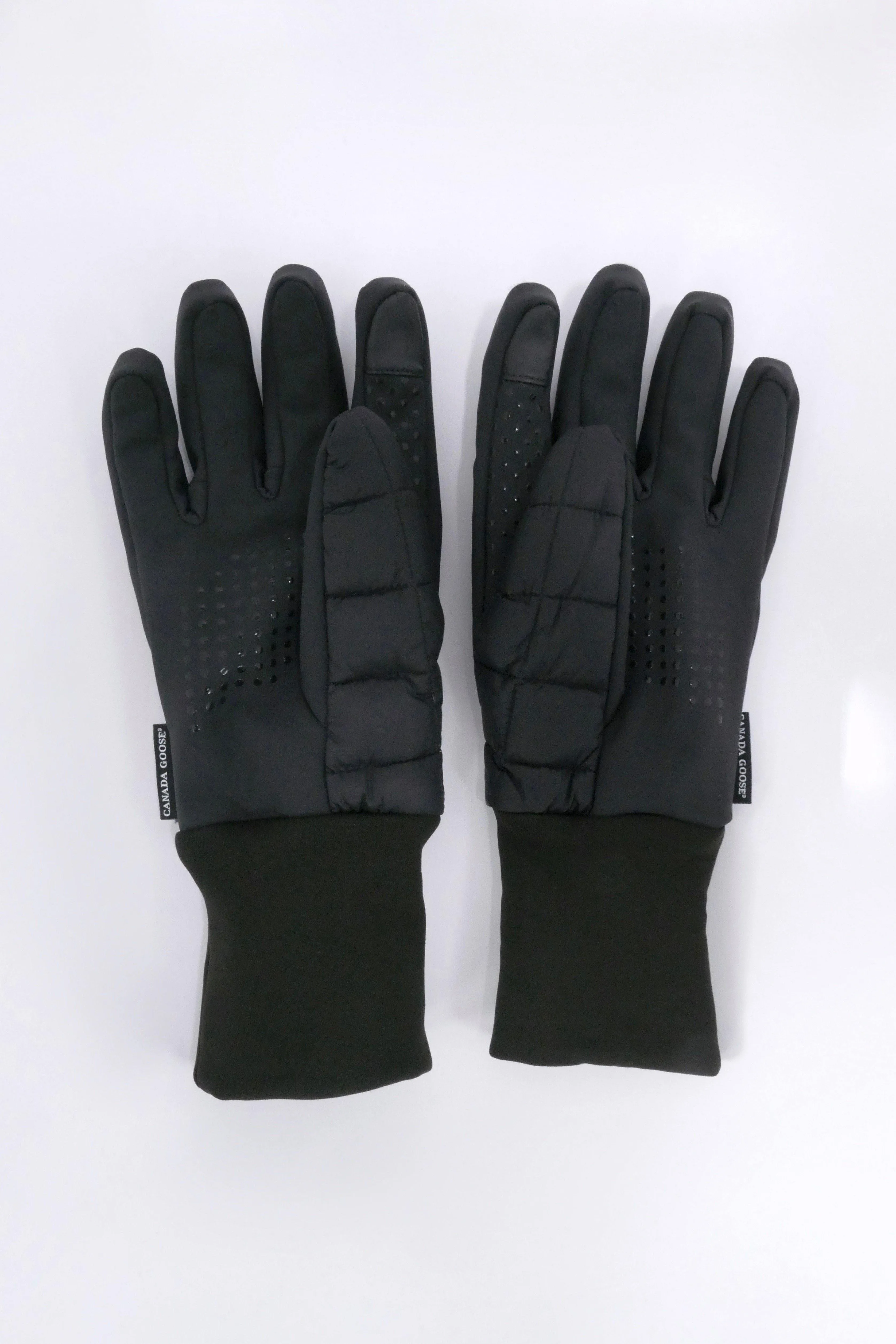 Canada Goose Mens Winter Accessories Gloves & Mitts Northern Utility  - Black