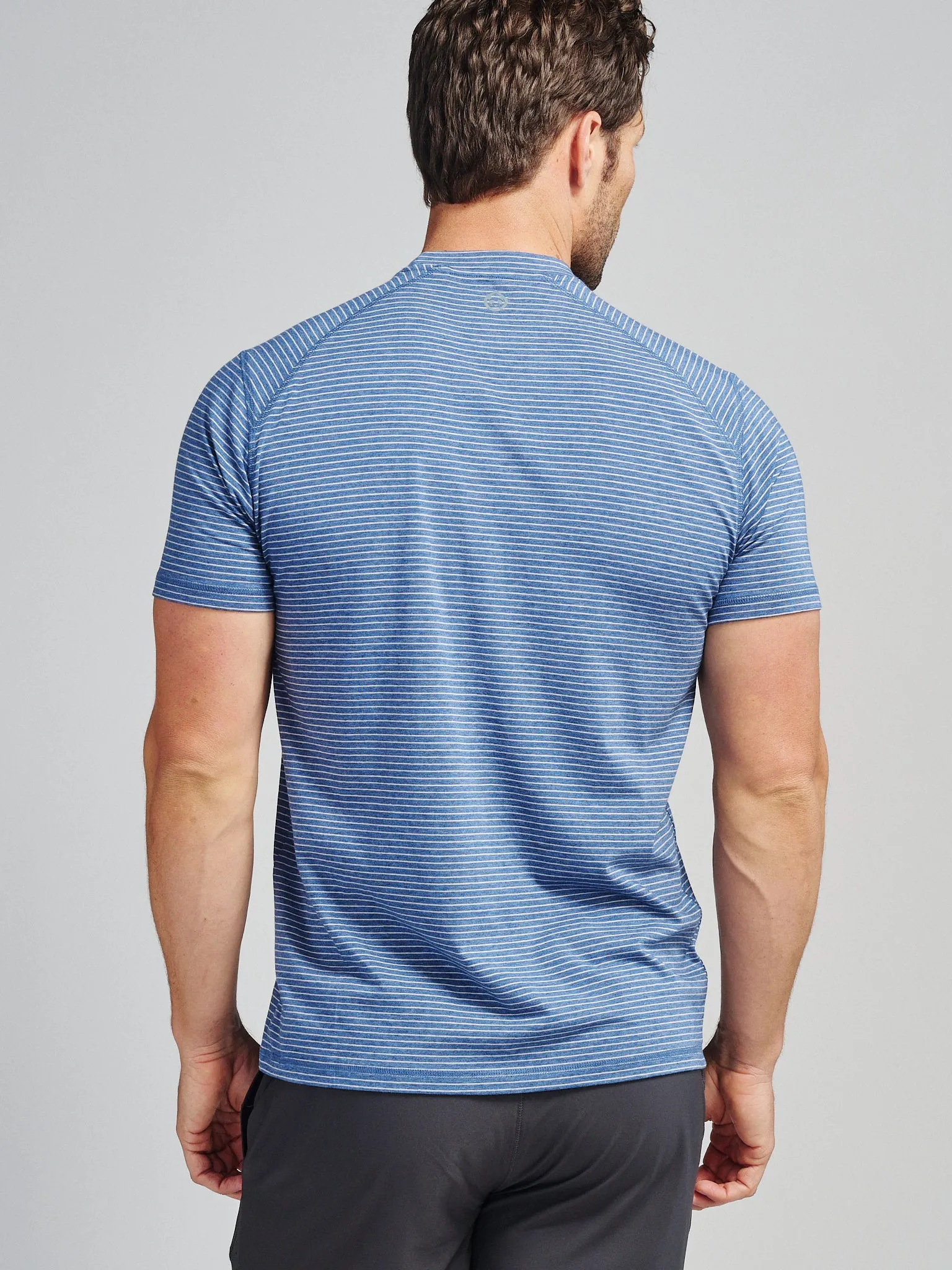 Carrollton Fitness T-Shirt - Mini Stripe