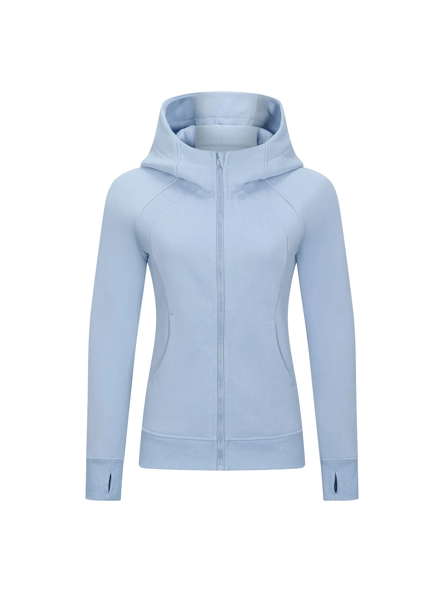 Casual Fleece Sports Hoodie with Pockets