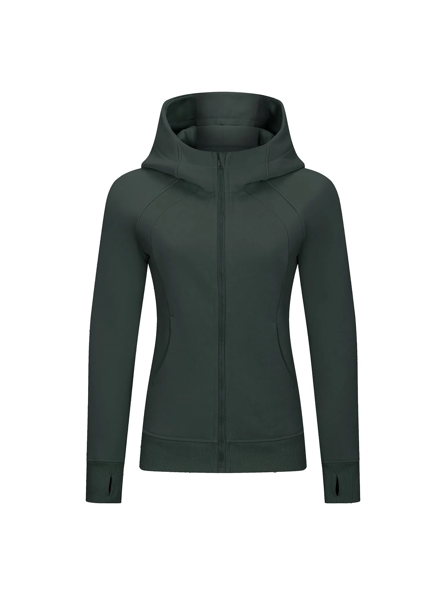 Casual Fleece Sports Hoodie with Pockets