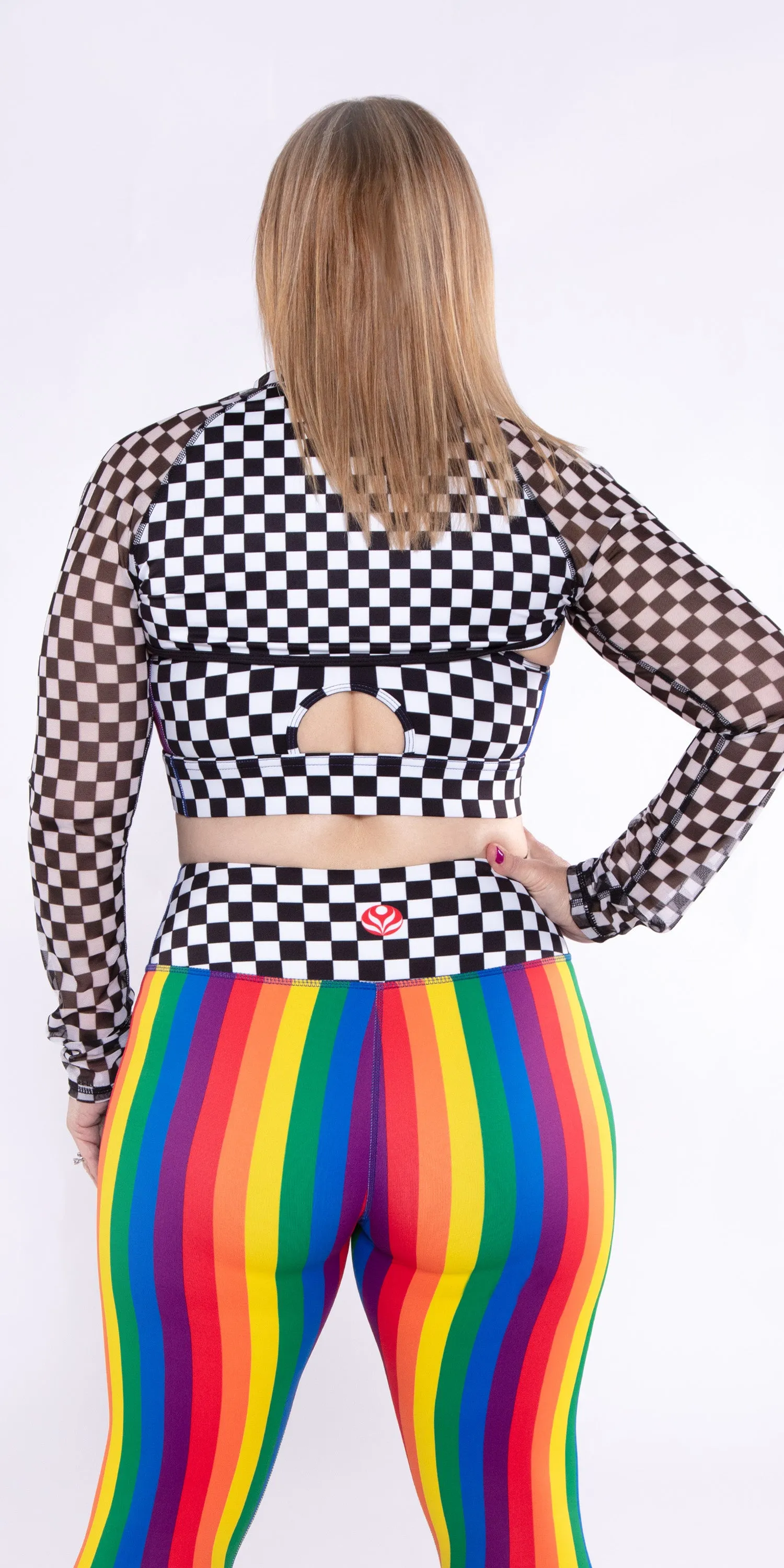 Checkmate - Maxxi Crop Long-Sleeve Top