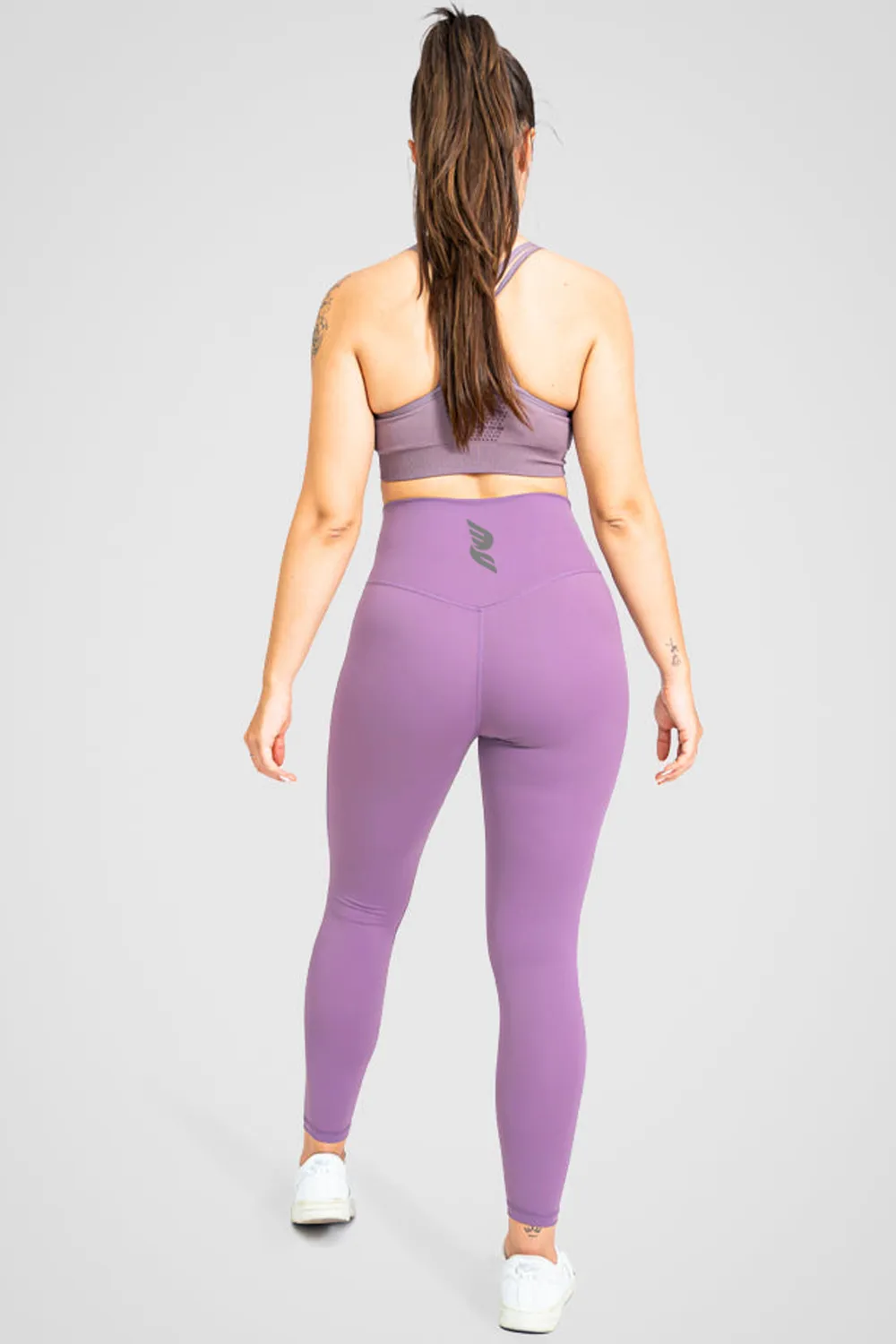 CLASSIC HIGH WAISTED LEGGINGS (Wine)