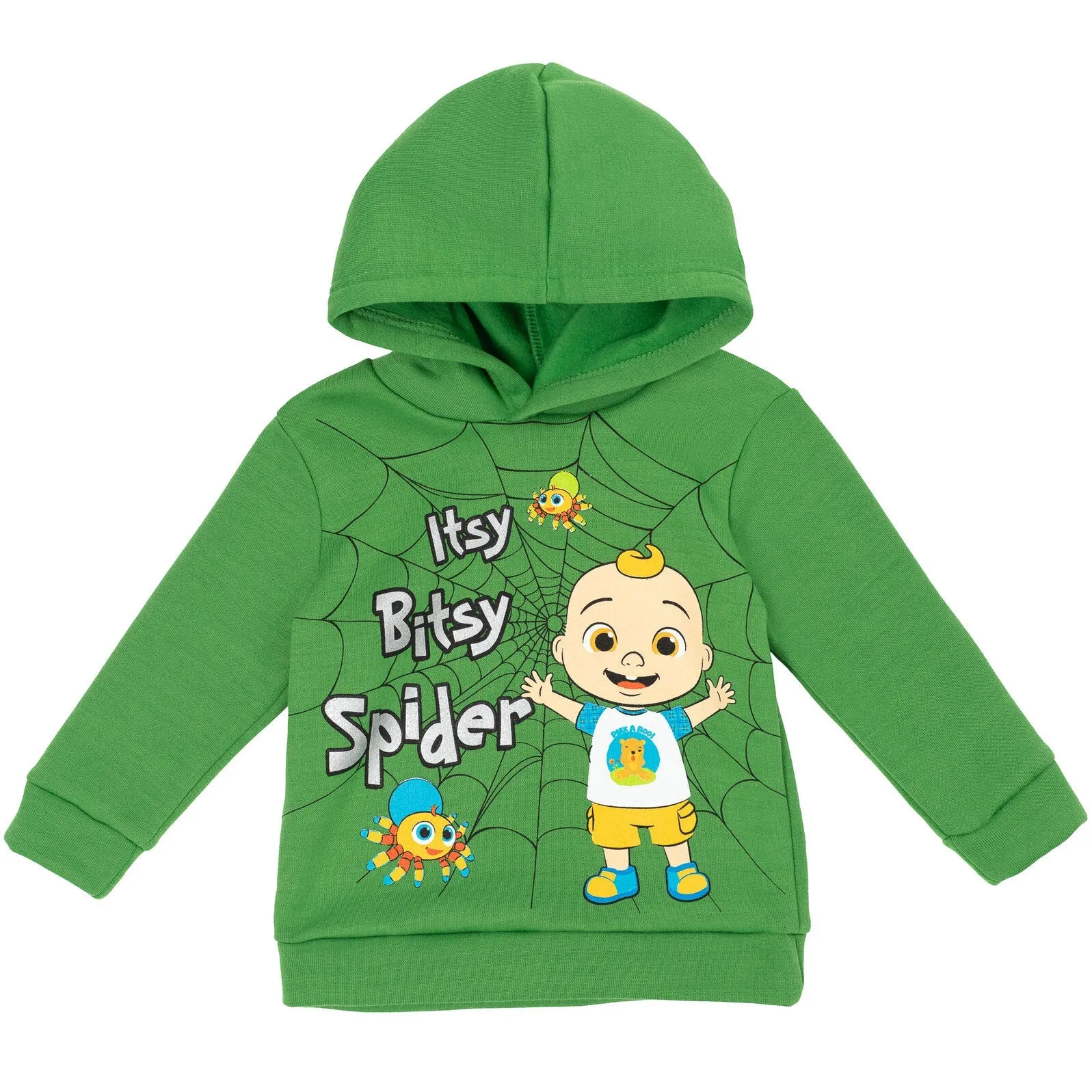 CoComelon JJ Fleece Pullover Hoodie and Pants Outfit Set