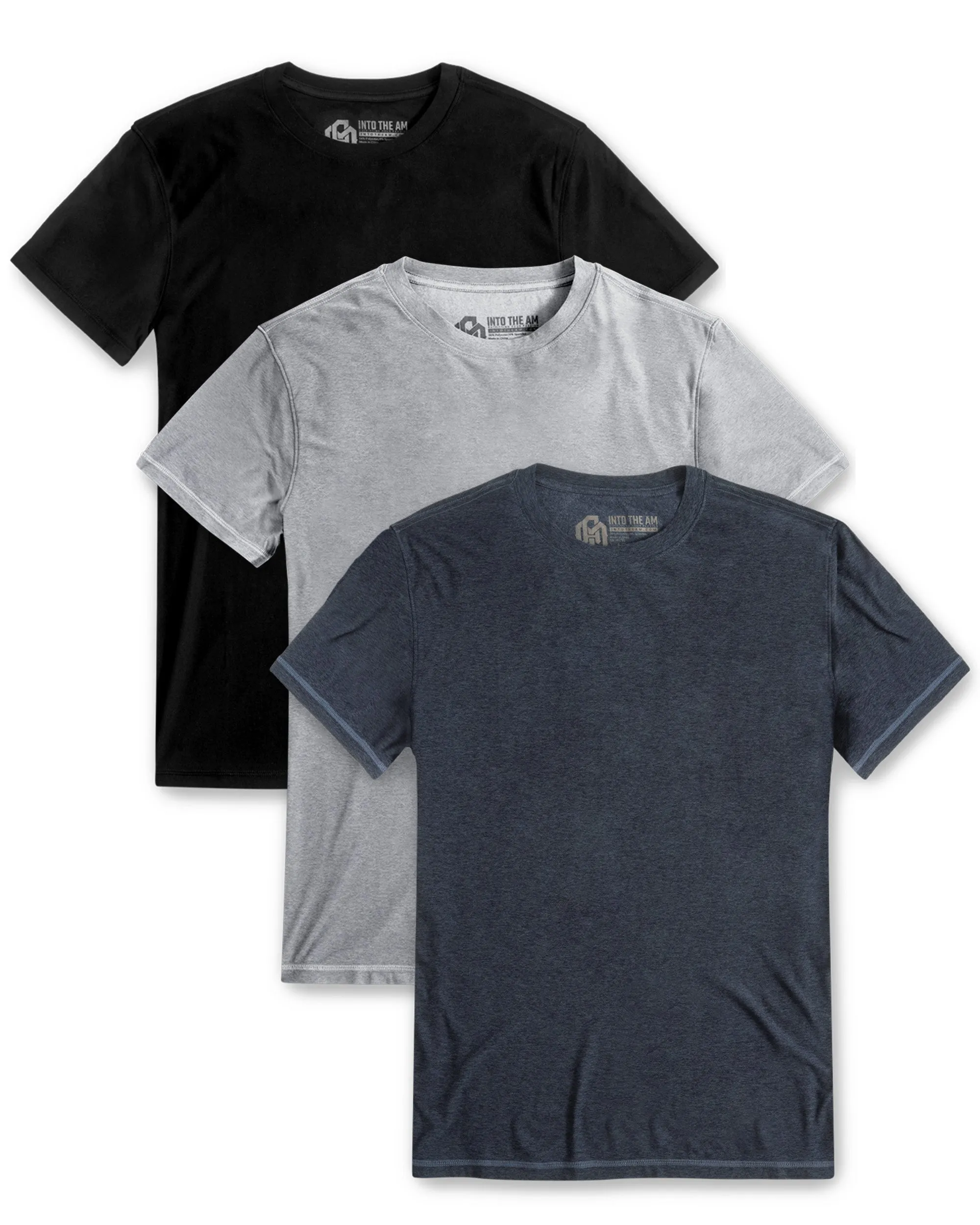 Custom 3 Pack Active Tee - Non-Branded