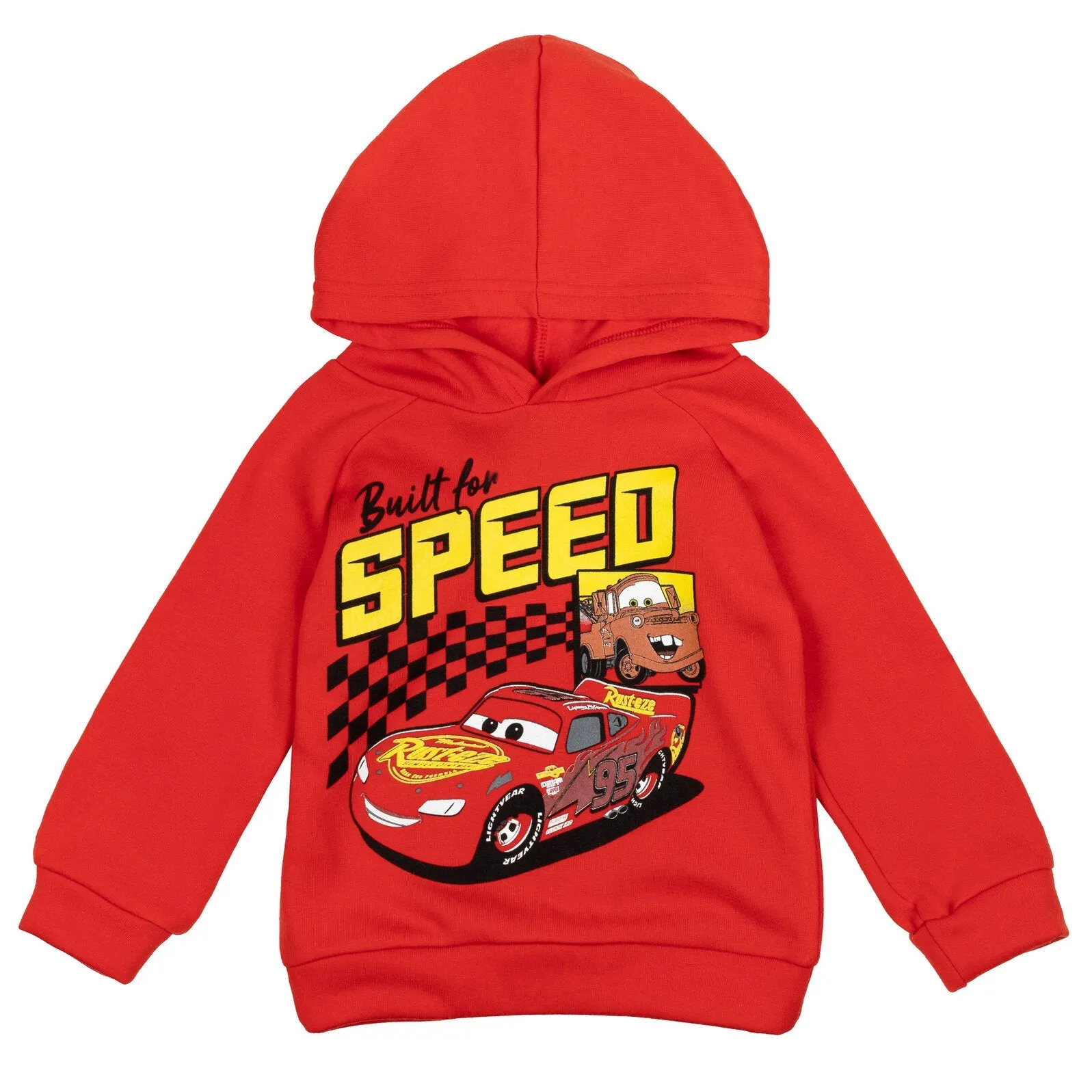 Disney Cars Fleece Hoodie and Pants Outfit Set