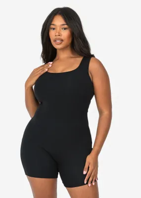 Effortless Shortie/Onesie Black