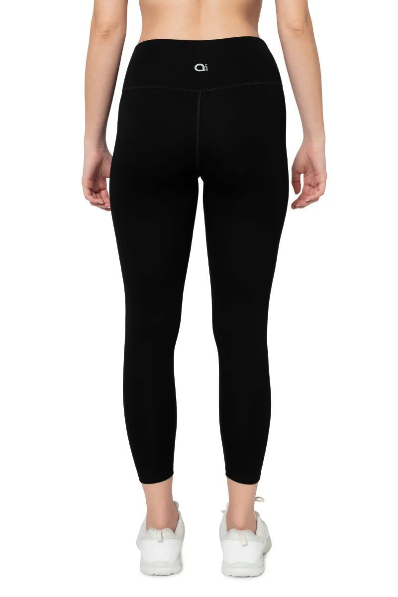 Energize High Rise Active Leggings - Jet Black