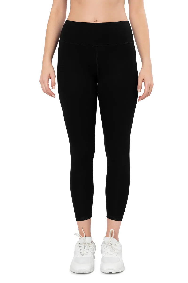 Energize High Rise Active Leggings - Jet Black