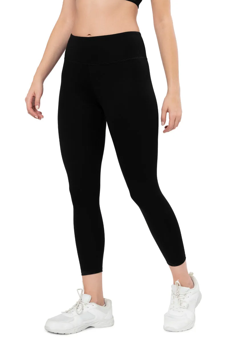 Energize High Rise Active Leggings - Jet Black