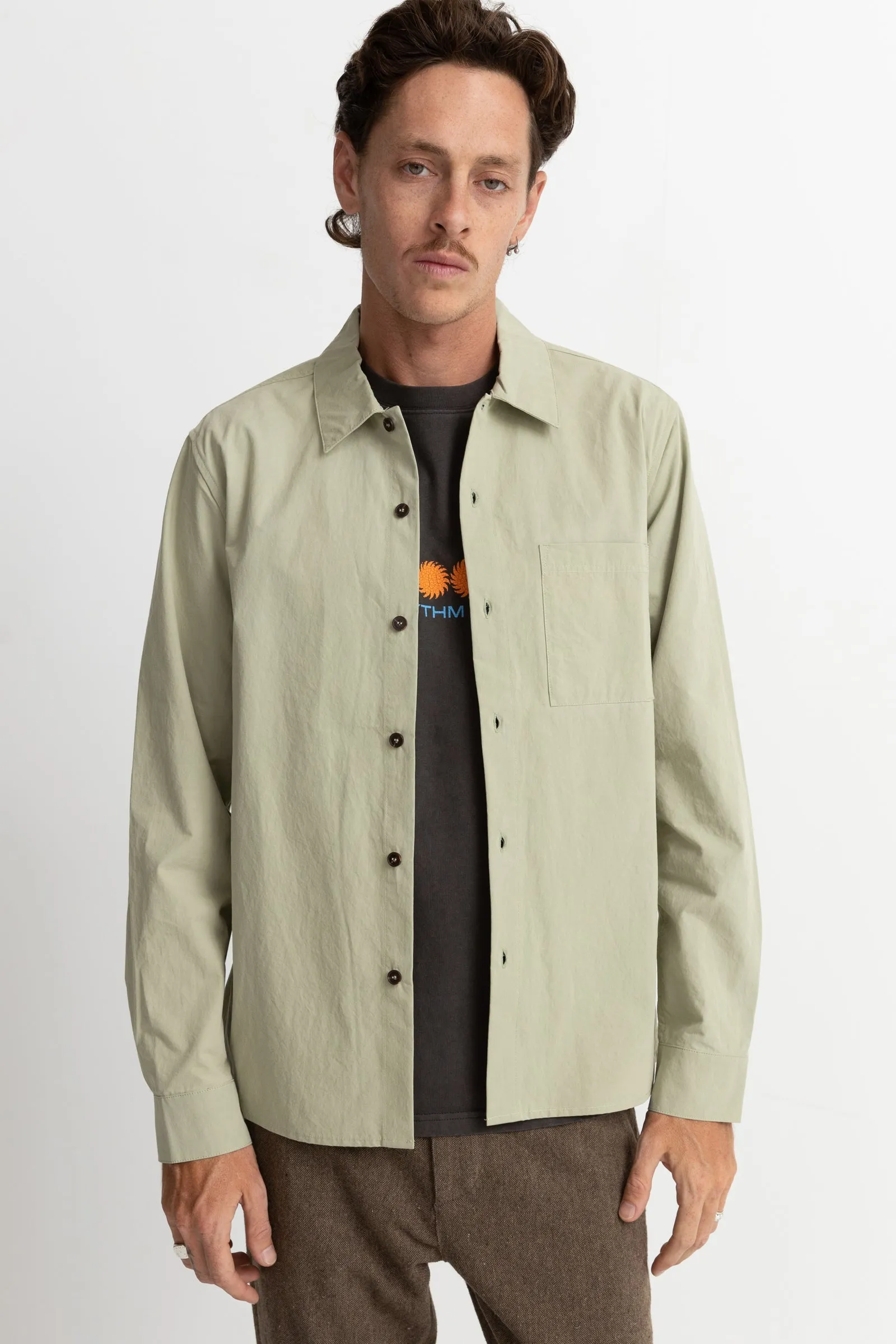 Essential Ls Shirt Sage