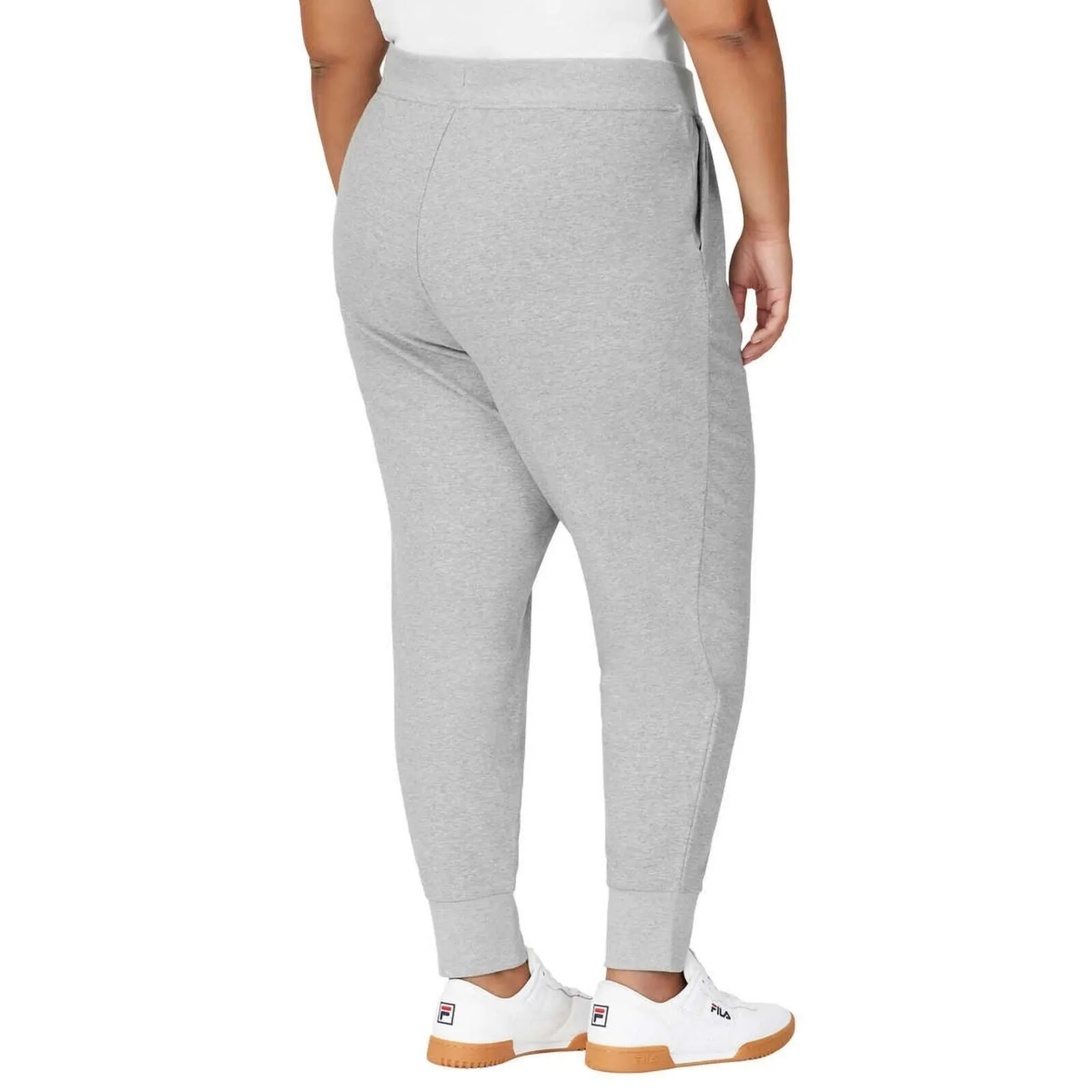 FILA Women's Soft Cotton Blend French Terry Active Pants Joggers