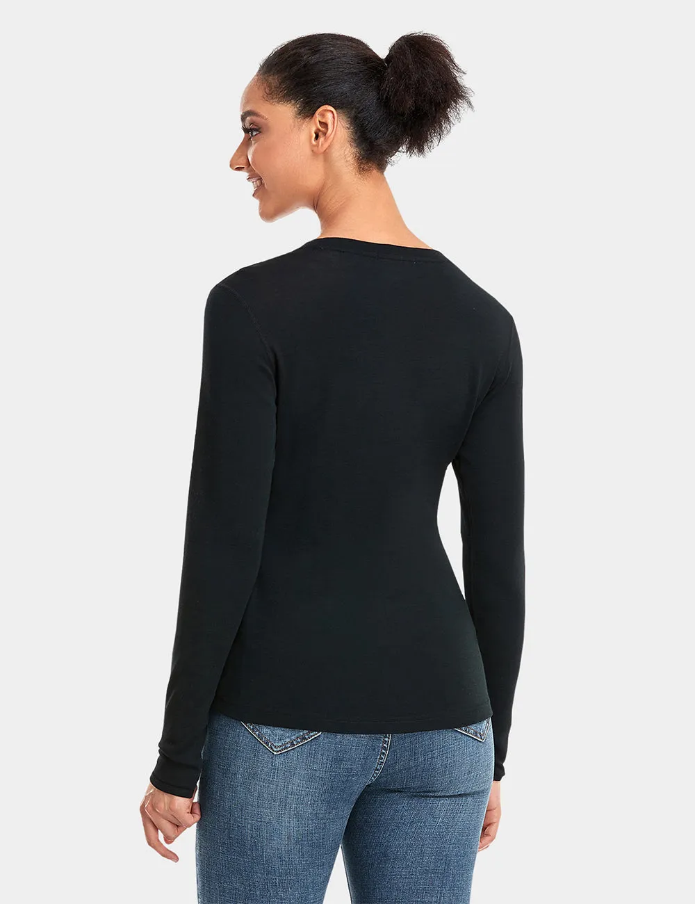 Final Sale - Women's Merino Wool Crew Base Layer