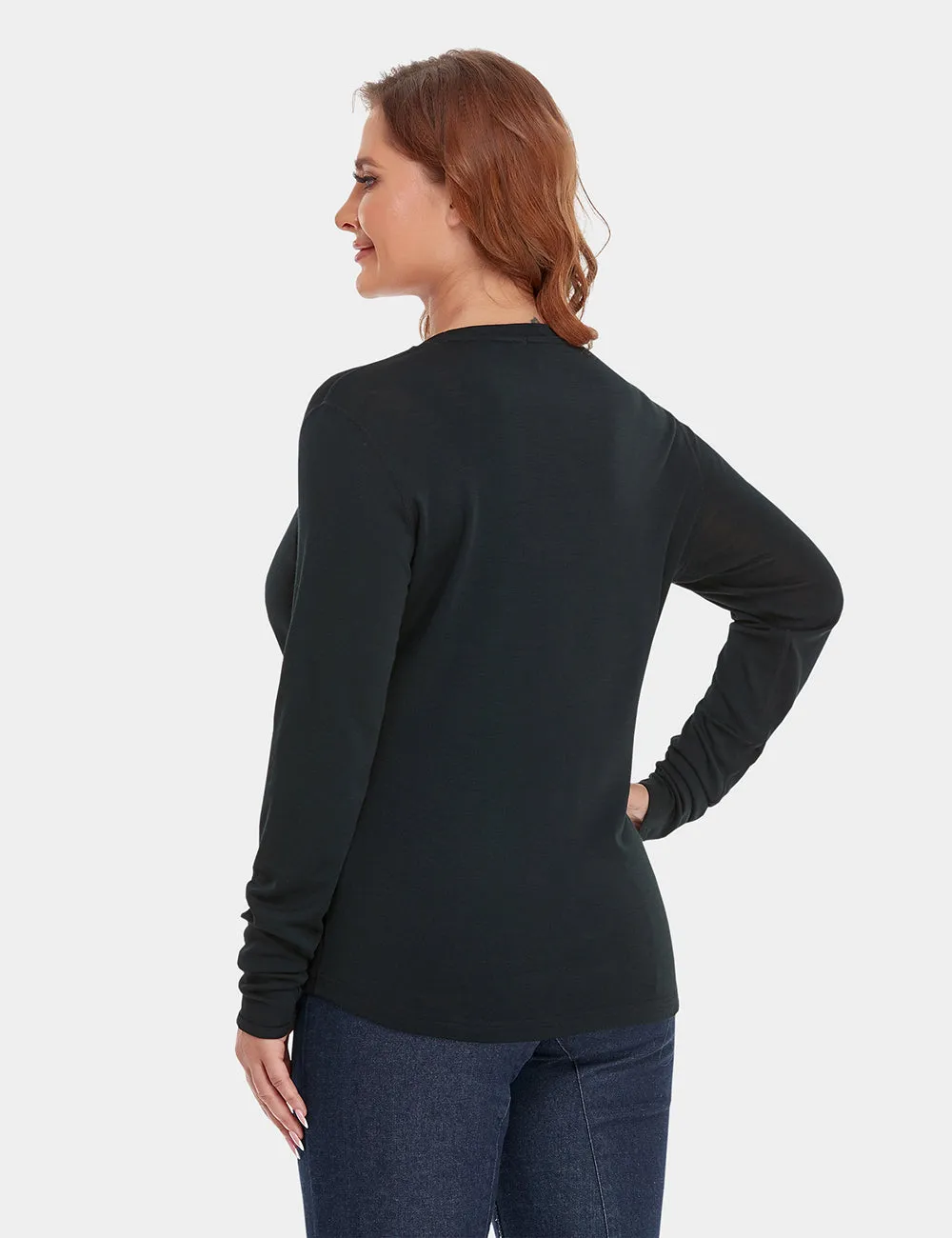 Final Sale - Women's Merino Wool Crew Base Layer