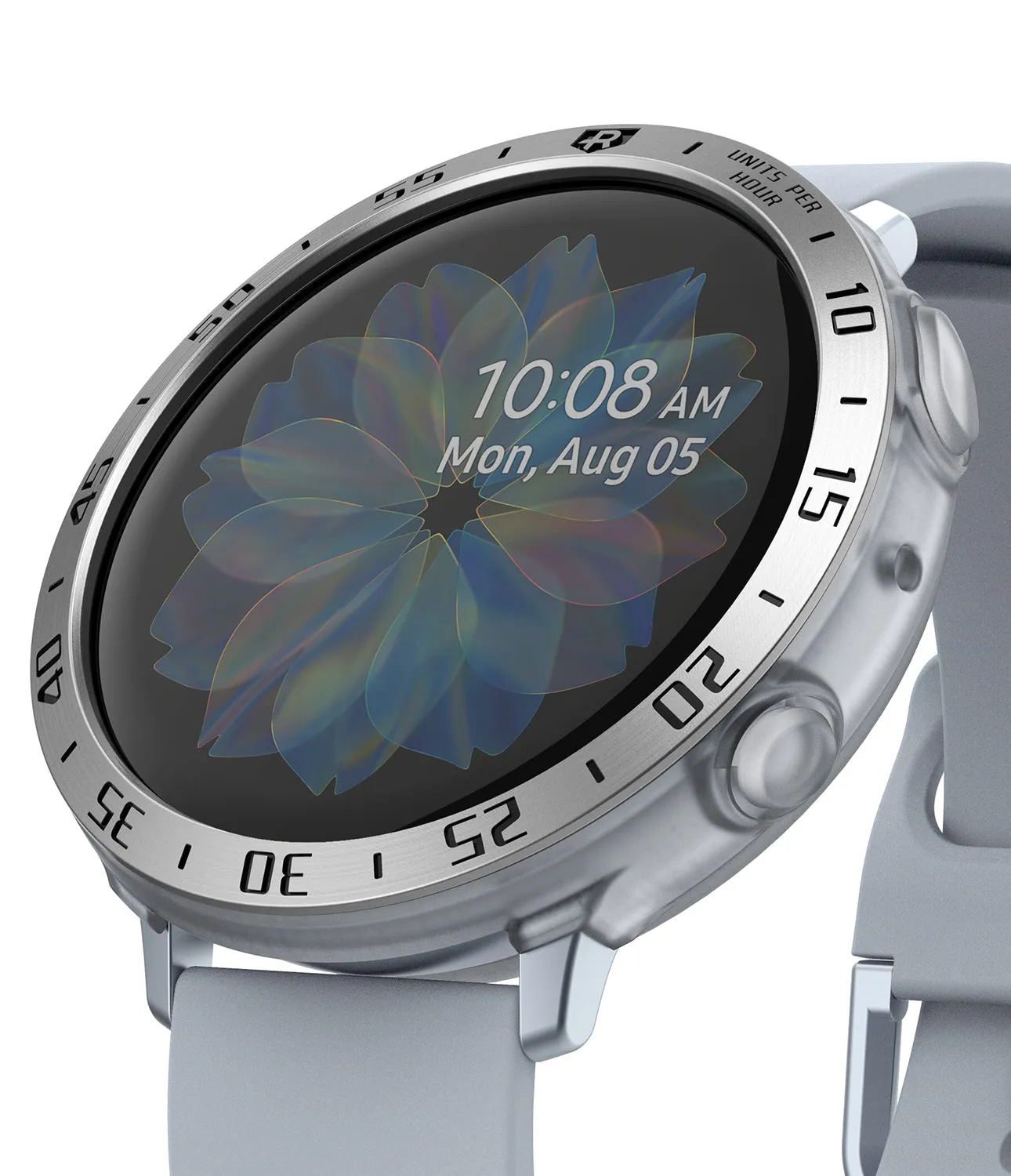 Galaxy Watch Active 2 44mm | Air Sports Matte Clear   Bezel Styling