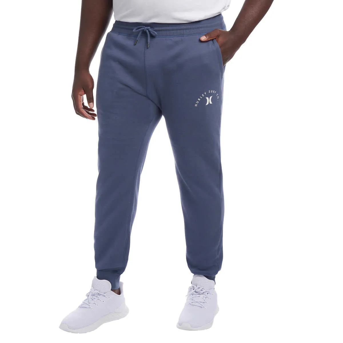 Hurley Men’s Ultra Soft Cotton Blend Fleece Casual Active Pants Joggers