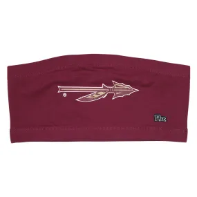 Hype & Vice Women's Spear Logo Bandeau - Garnet