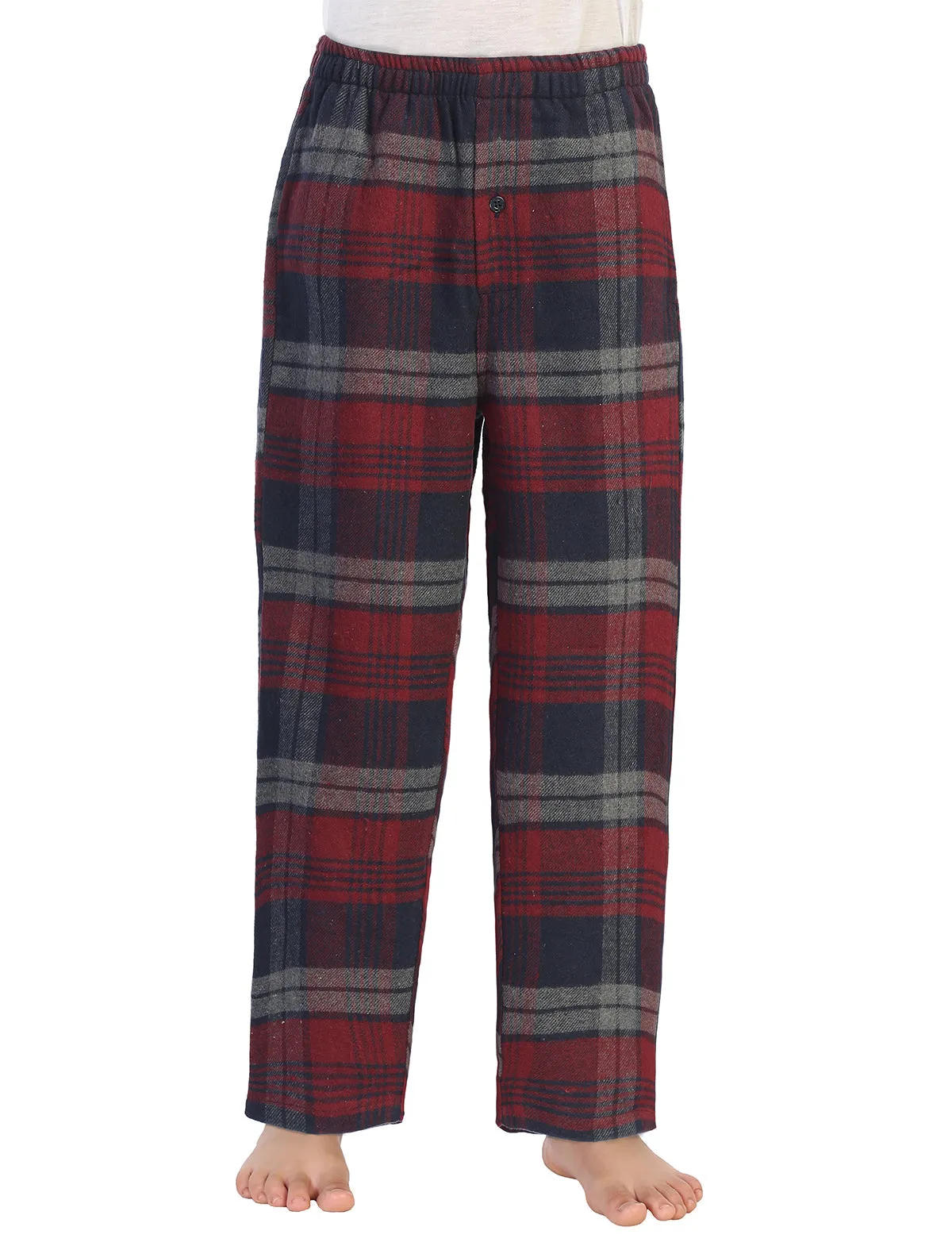 Kid's (4-7) Plaid Flannel Pajama Pants