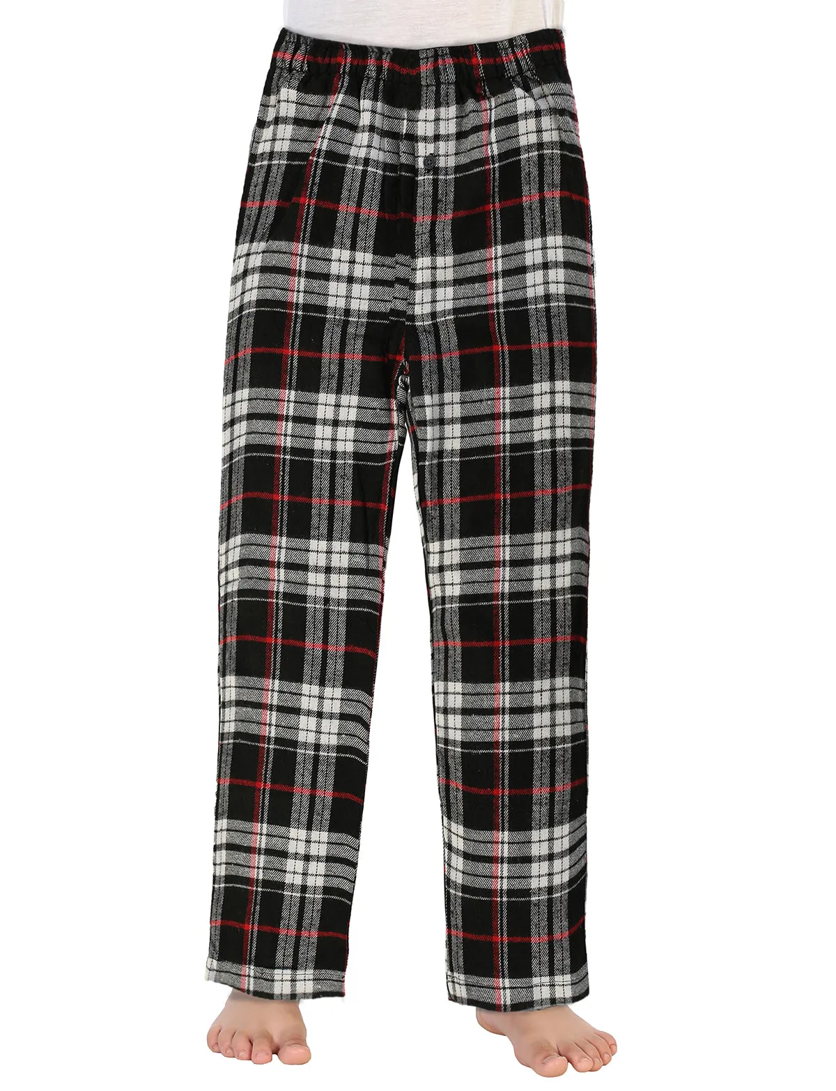 Kid's (4-7) Plaid Flannel Pajama Pants