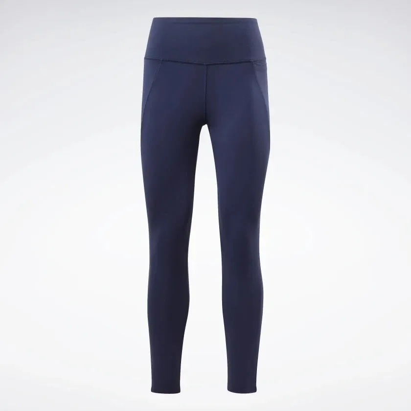 Lux High-Waisted Leggings Vector Navy