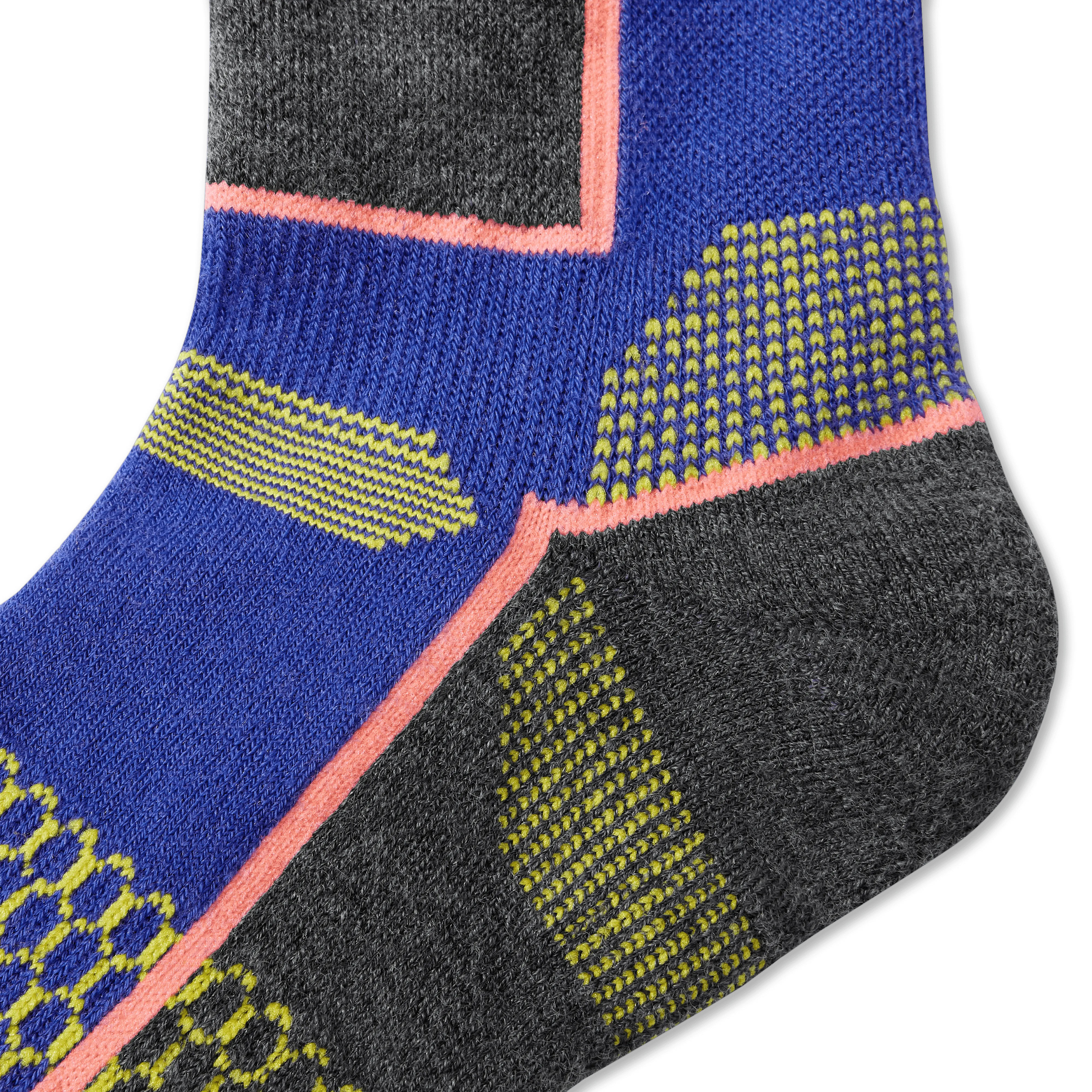 Men's Mid-Cushion Merino Wool Blend Ski & Snowboard Sock 3-Pack