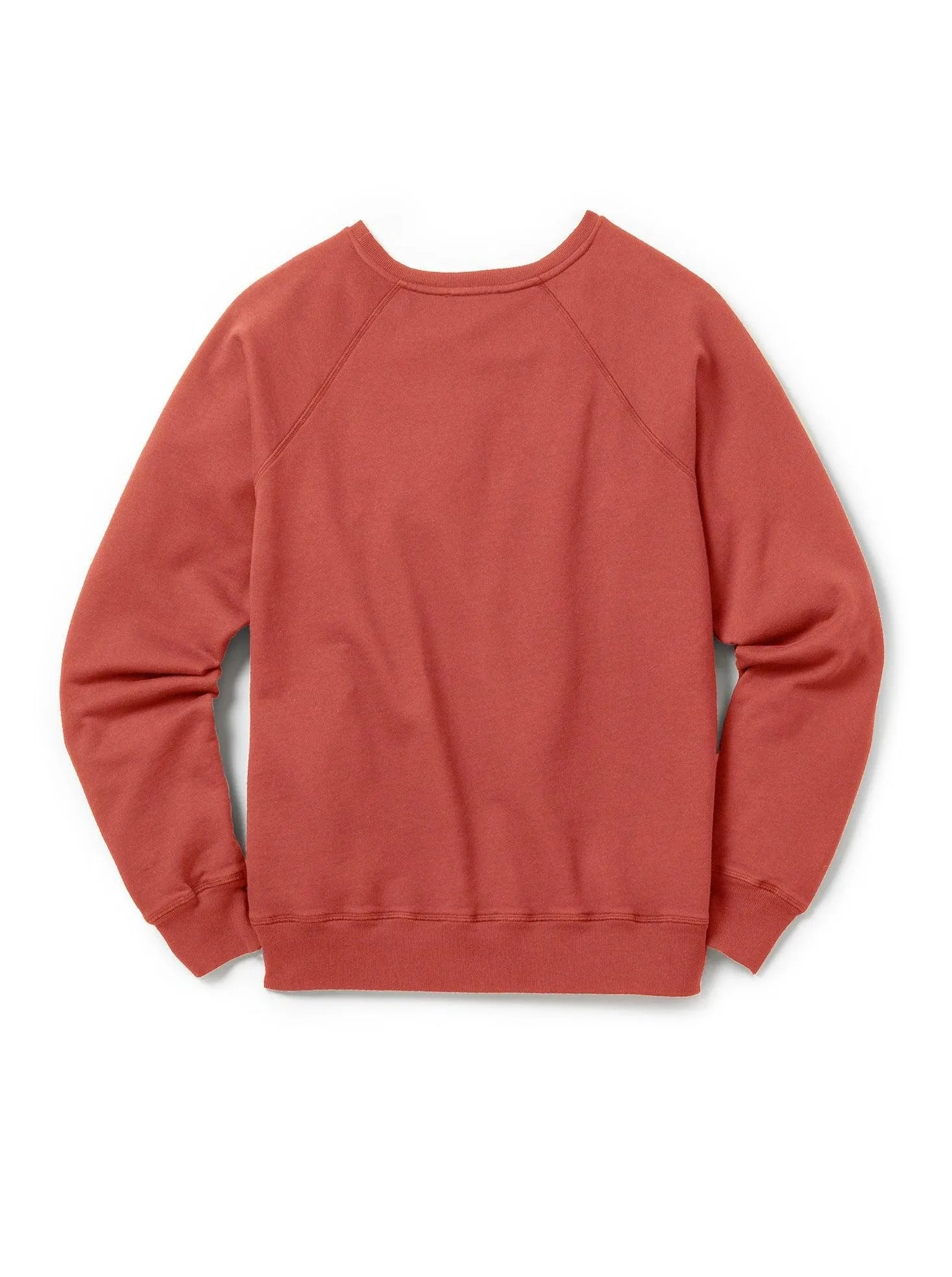 Men's Terry Crewneck - Coral