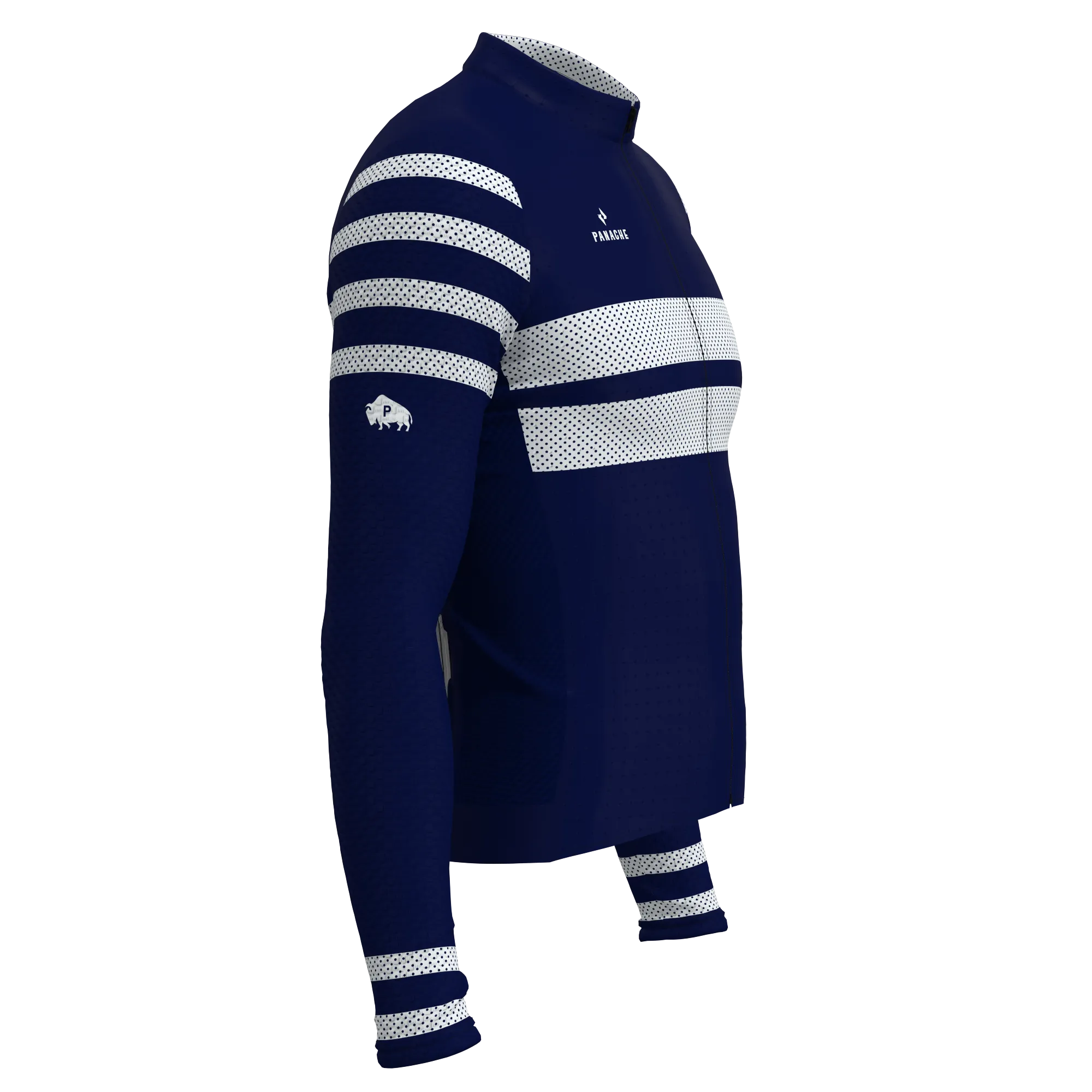 M's Pro THERMAL LS Jersey - Ice Stripes