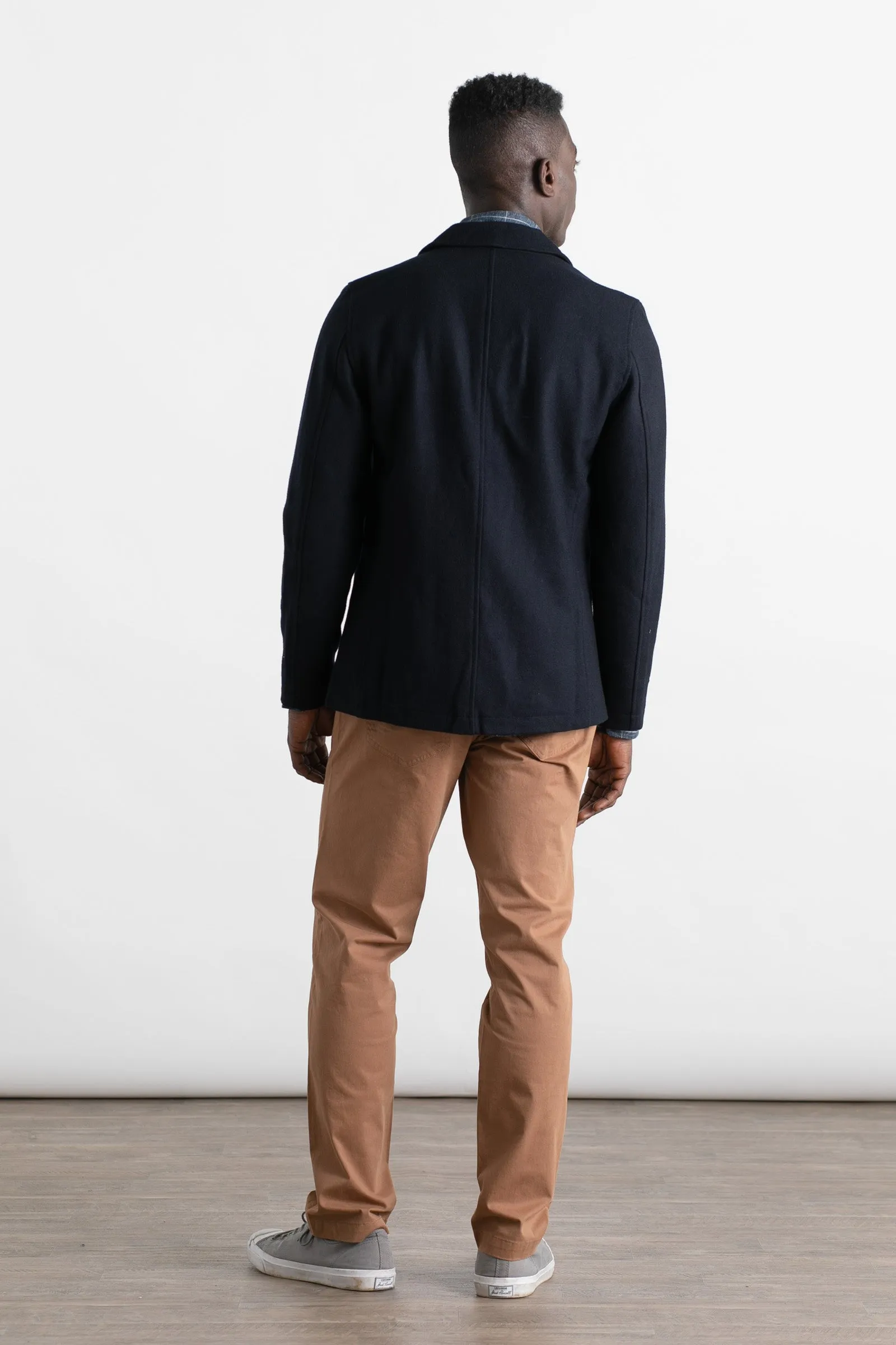 Nate Chore Blazer / Navy Wool