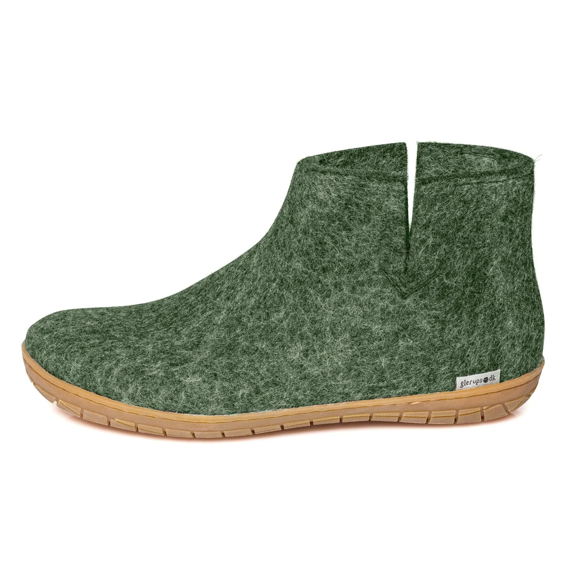 *NEW* Glerups Slipper - Ankle Boot Cut (Natural Rubber Sole)