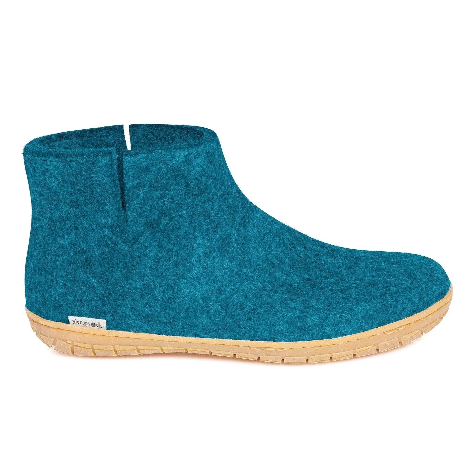 *NEW* Glerups Slipper - Ankle Boot Cut (Natural Rubber Sole)