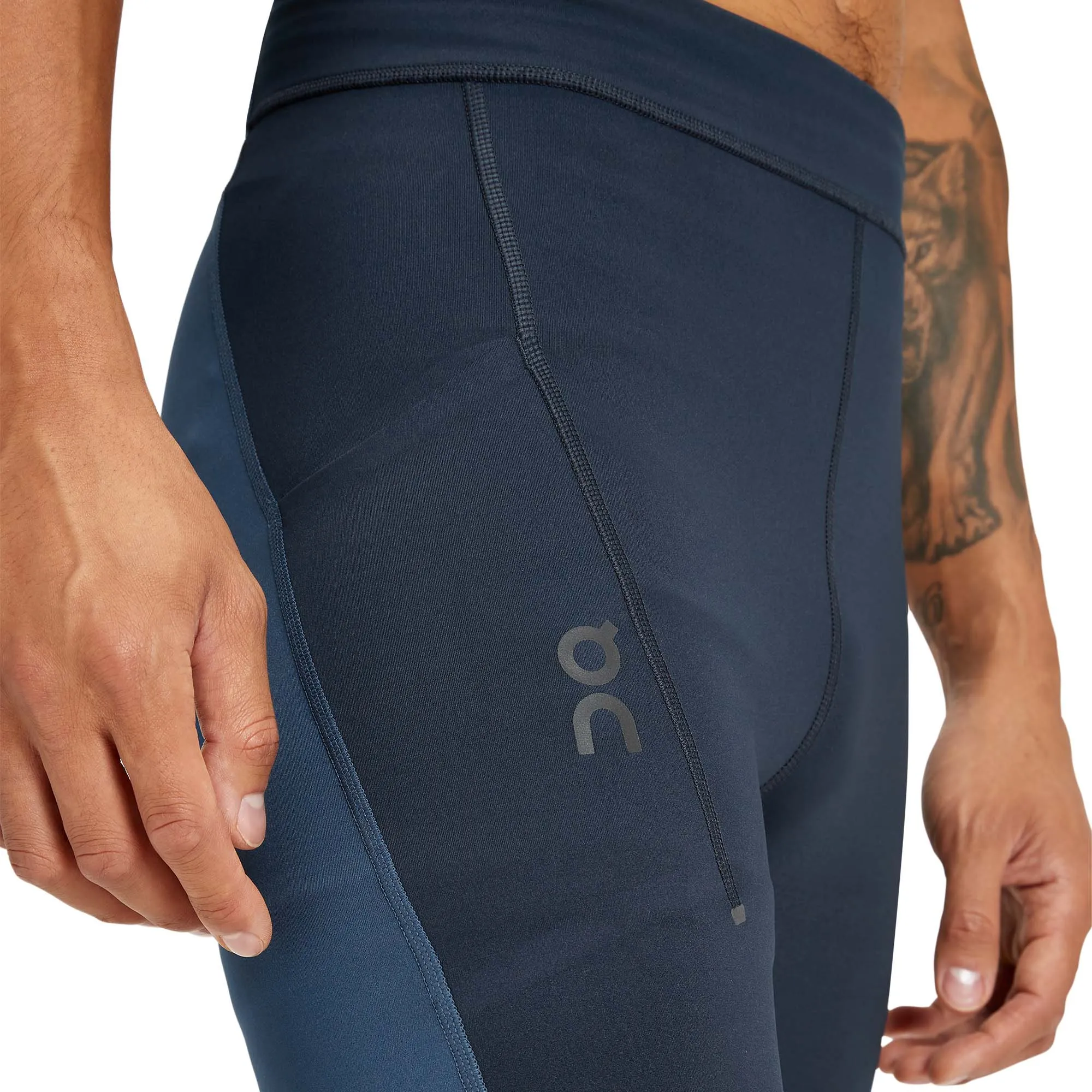 On | Men's Performance Tights - Navy