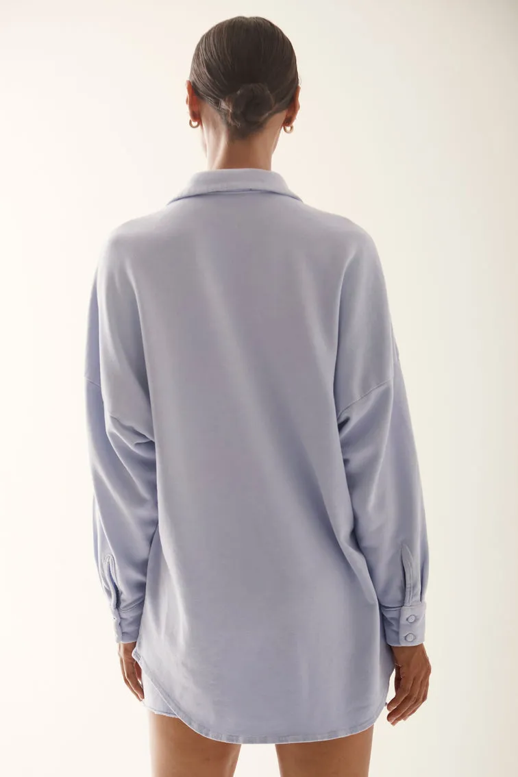 Oversized Button Front Shirt