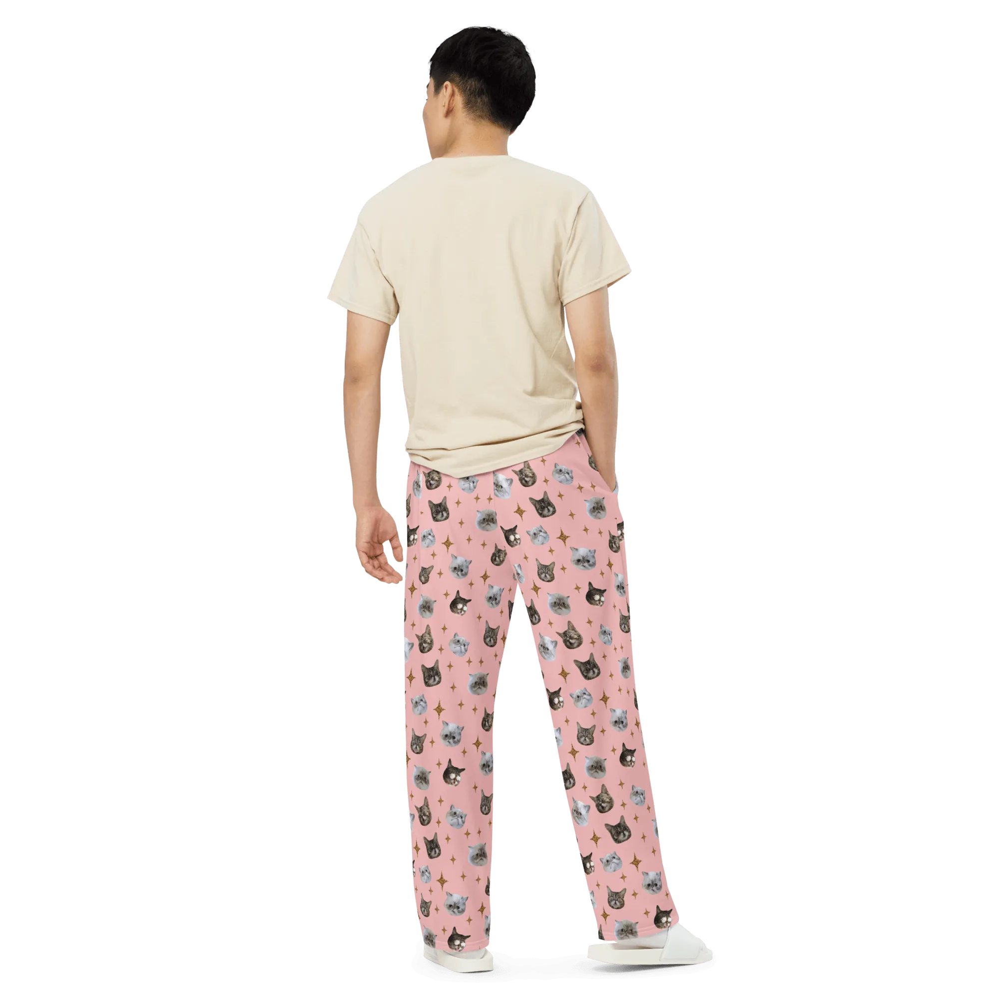 Pajama/Leisure Pants - BUB   Marbles Sparkle - Pink