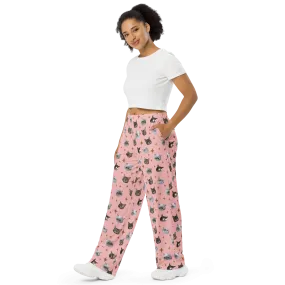 Pajama/Leisure Pants - BUB   Marbles Sparkle - Pink