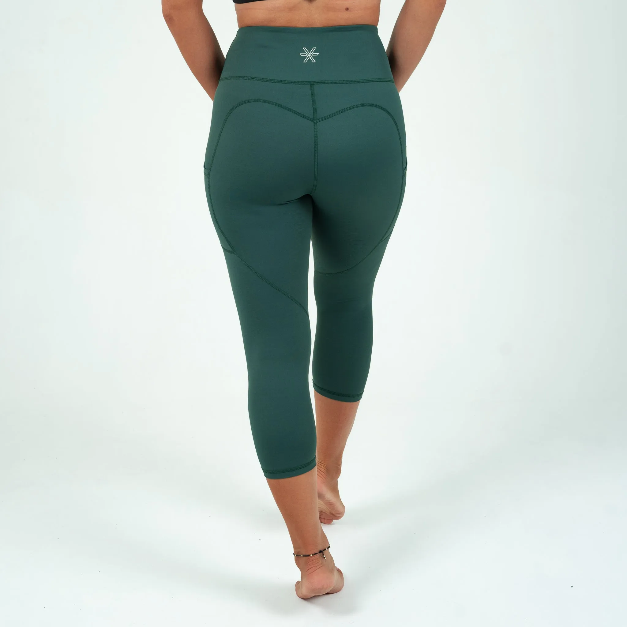 Pine Power Capri Tights