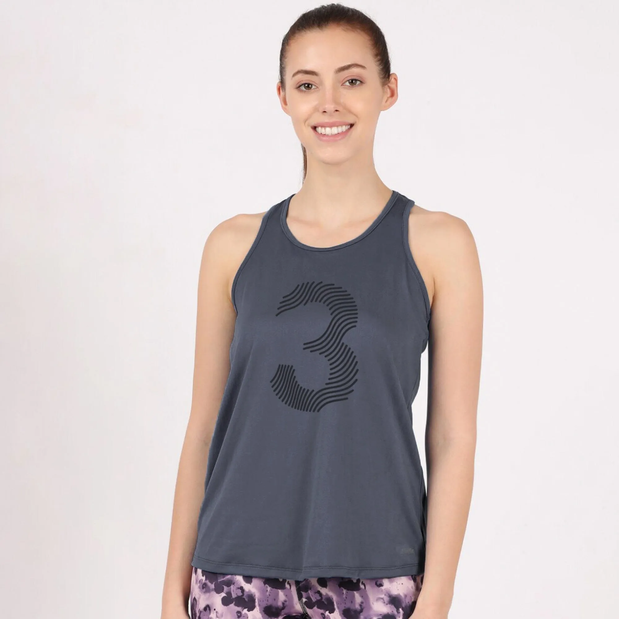 Polo Athletica Women's 3 Printed Activewear Tank Top