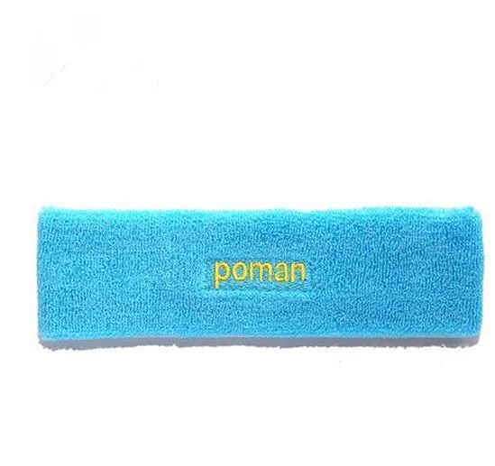 POMAN Unisex Soft Stretch Fitness Headband