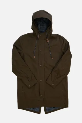 Robson Parka / Olive Waxed Canvas